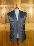 26/0127 immaculate vintage jaeger london blue check wool sports jacket blazer 42 regular