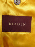 26/0128 mint unworn bladen supasax 100% lambswool tan brown wp check tweed sports jacket 50 regular