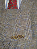 26/0130 mint unworn gieves & hawkes savile row prince of wales check worsted flannel sports jacket blazer 45 short