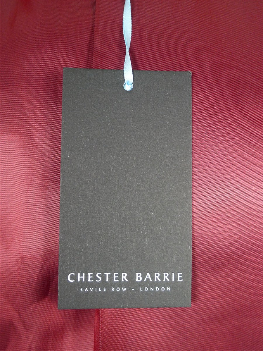 26/0129 new w/ tags chester barrie savile row blue / red check wool-mix sports jacket blazer 42 regular