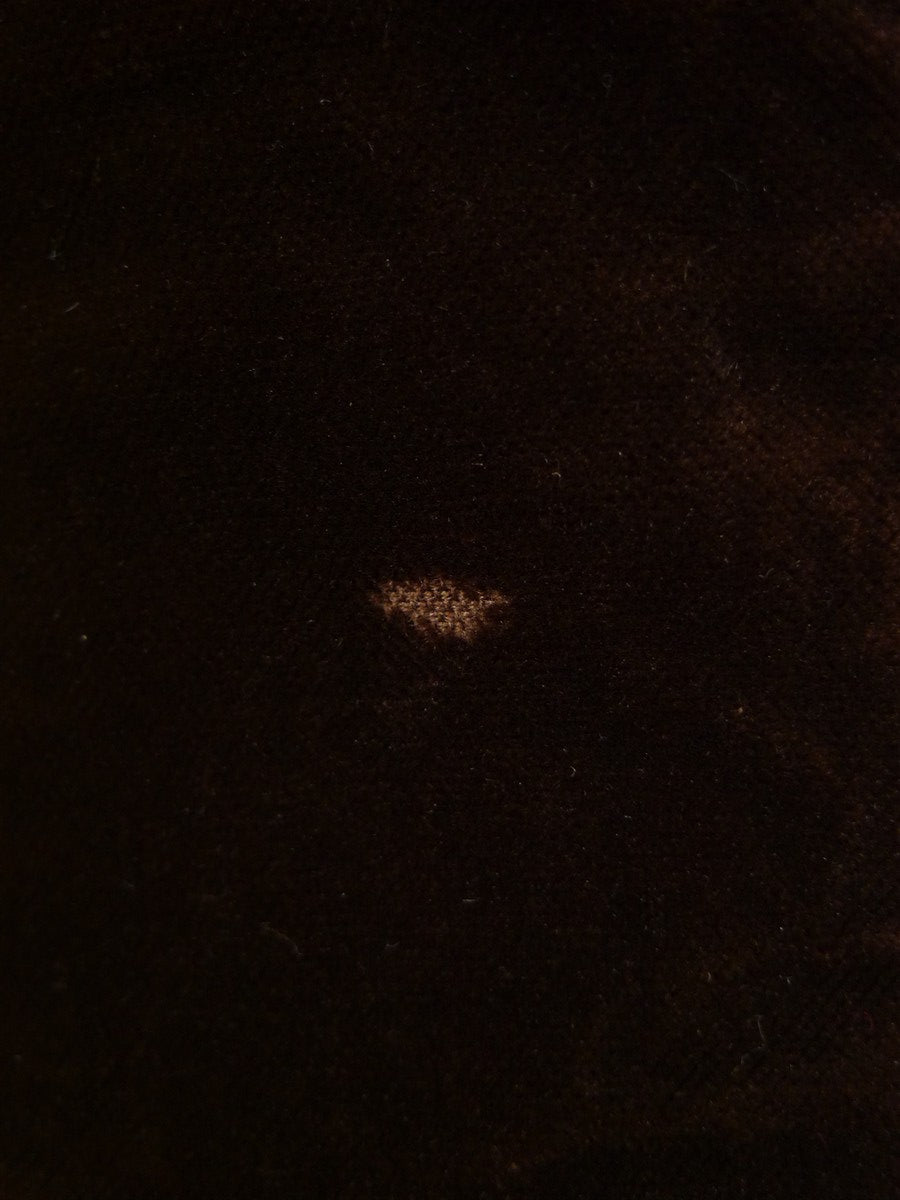 26/0125 wonderful vintage aquascutum brown velvet evening dinner jacket w/ braid trims 39 regular