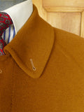 26/0136 stunning vintage burberrys' pure cashmere tan brown raglan coat overcoat 40-42