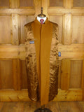 26/0136 stunning vintage burberrys' pure cashmere tan brown raglan coat overcoat 40-42