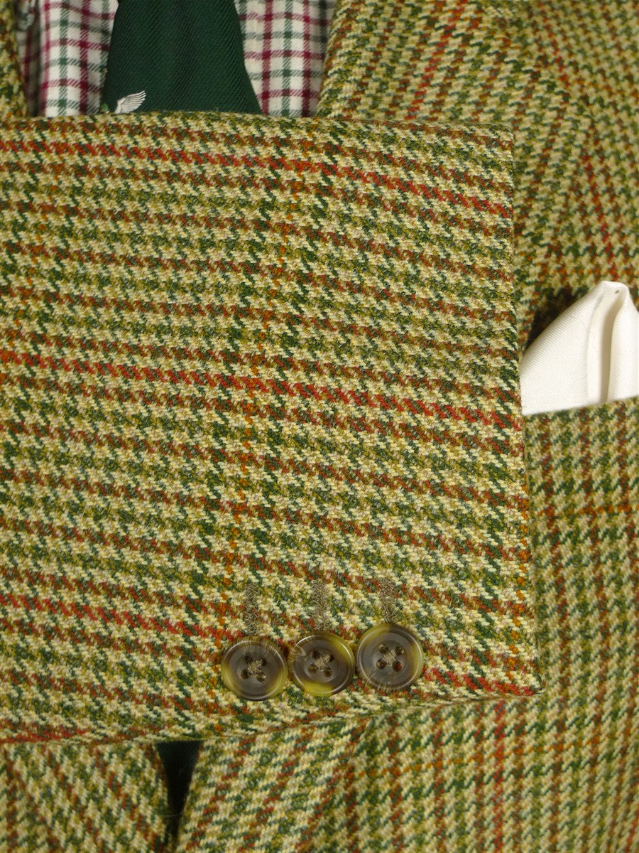 26/0143 immaculate vintage john g hardy gun check tweed sports jacket 40 regular