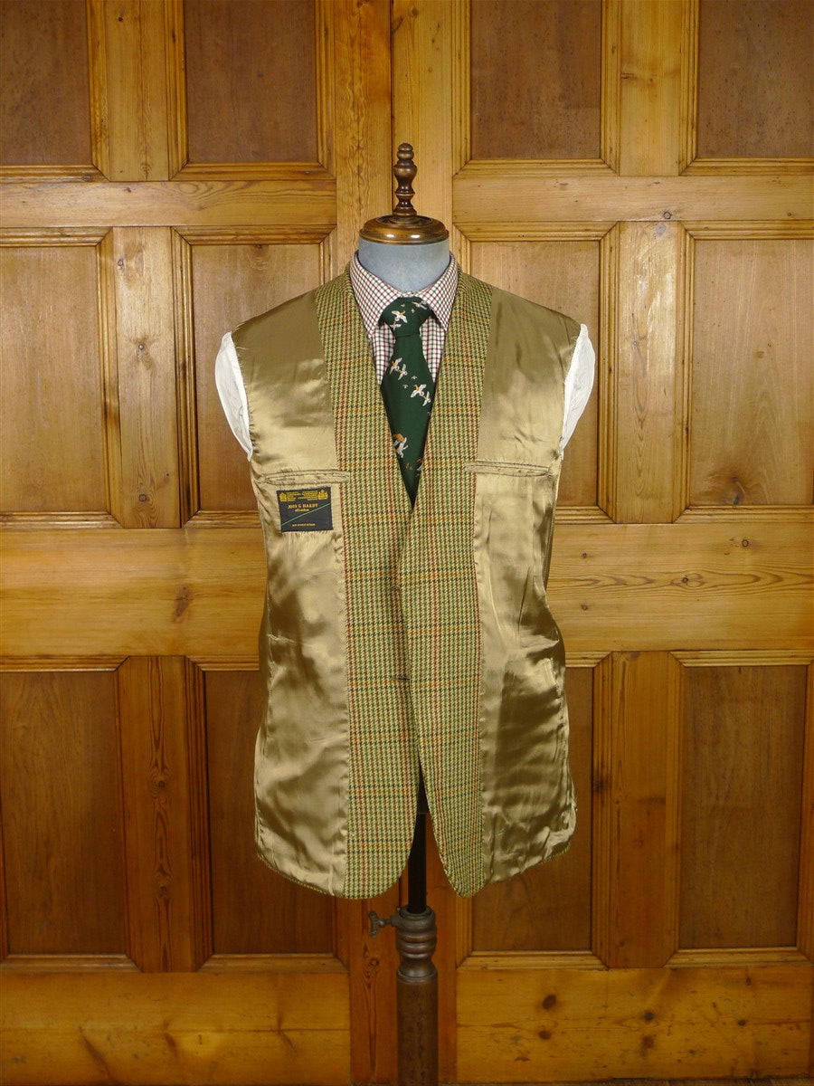 26/0143 immaculate vintage john g hardy gun check tweed sports jacket 40 regular