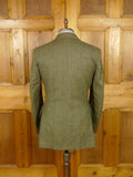 26/0144 immaculate lambourne green wp check tweed jacket 38 regular