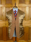 26/0151 immaculate vintage hackett london pure cashmere gun check sports jacket blazer 39-40 short