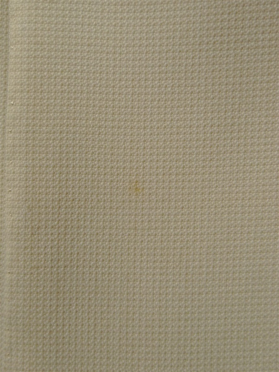 26/0157 delightful vintage d'avenza bond st. ivory white italian wool mix d/b blazer jacket 39 short