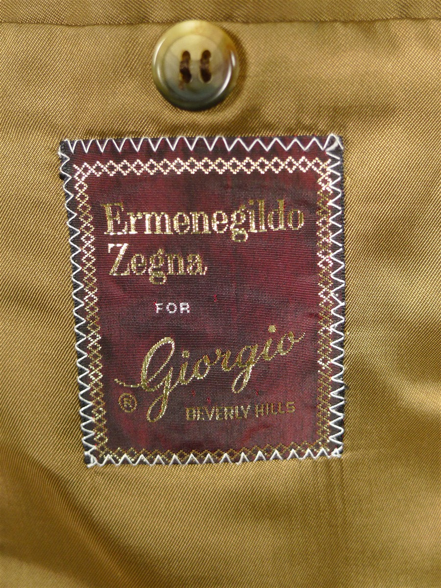 26/0159 vintage italian beige pure cashmere barleycorn weave sports jacket blazer 39 short