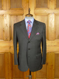 26/0160 near immaculate brioni 100% wool grey s/b suit 39 short (rrp £2000)