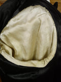 26/0170 fabulous1930s 1940s vintage black barathea / grosgrain silk wide peak lapel s/b dinner jacket 36 regular