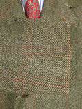 26/0196 genuine 1940s ww2 era vintage tweed coat overcoat 40-42