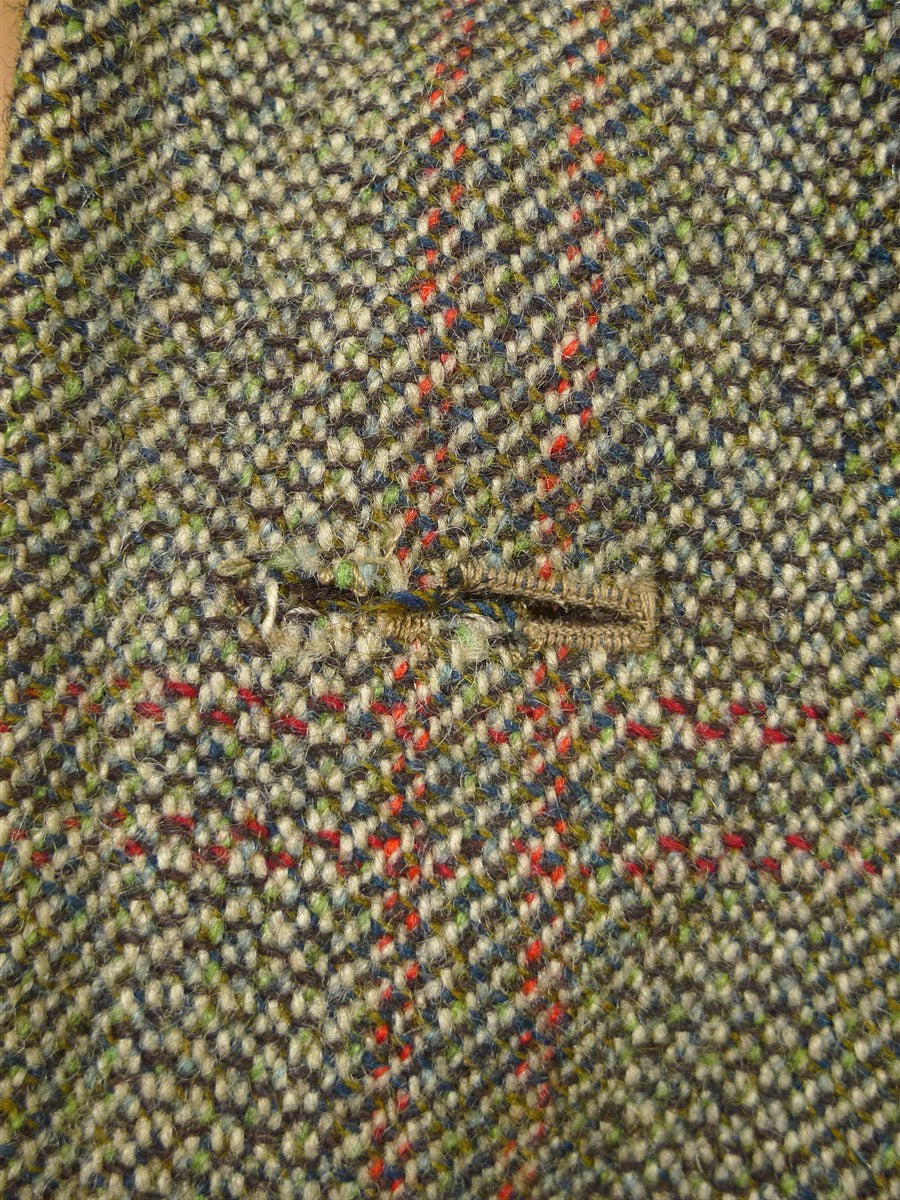 26/0196 genuine 1940s ww2 era vintage tweed coat overcoat 40-42
