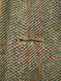 26/0196 genuine 1940s ww2 era vintage tweed coat overcoat 40-42