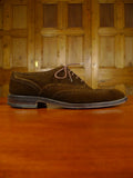 26/0213 john white northampton brown suede brogue shoe uk 8.5