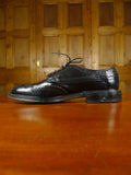 26/0212 heavyweight herring shoes 'canning' black brogue shoe uk 10