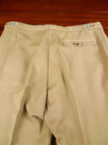 26/0222 vintage harry hall tan beige cavalry twill country trouser 36