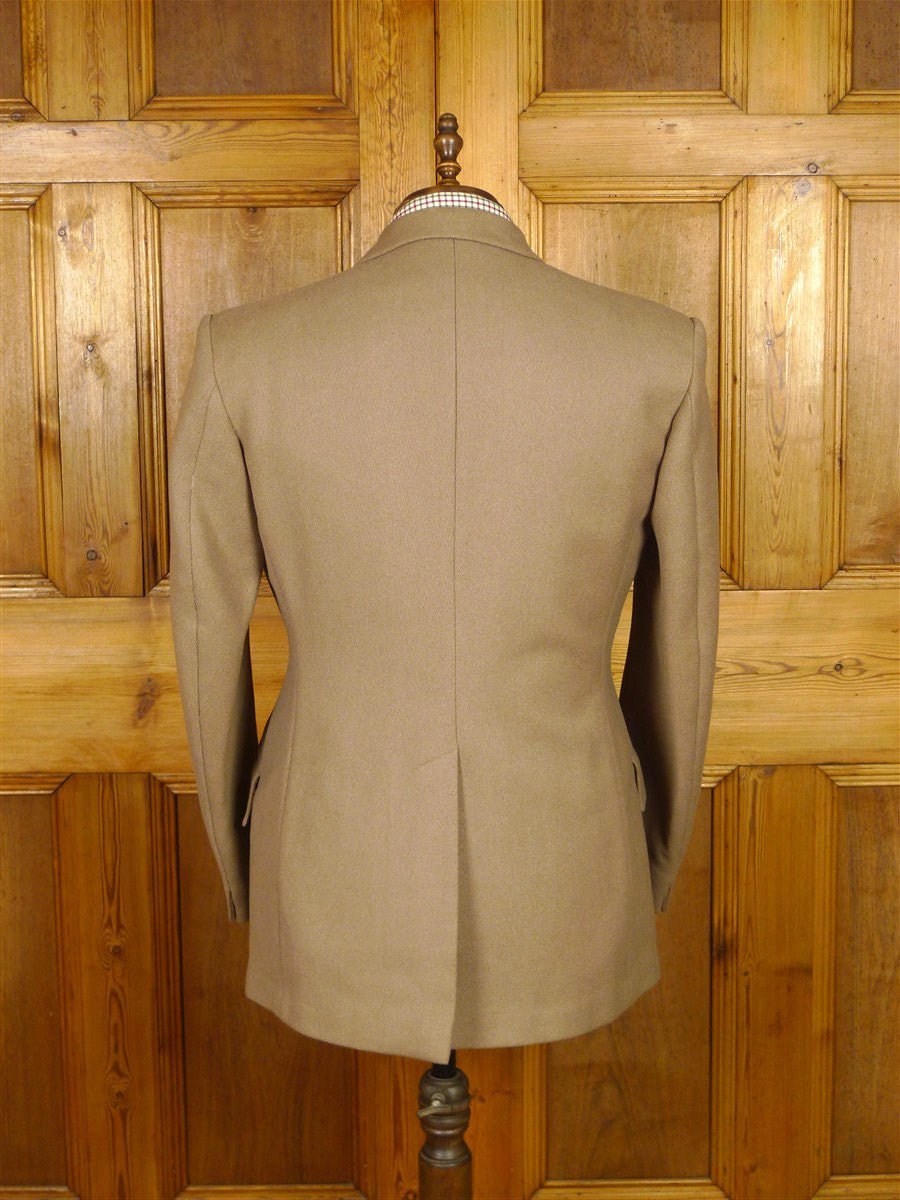 26/0229 exceptional vintage harry hall extra-heavyweight fawn brown cavalry twill country suit 41 regular