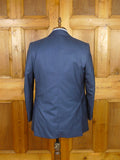 26/0231 immaculate 2019 italian bespoke teal blue super 150s luxury wool 3-piece suit 42 short to regular