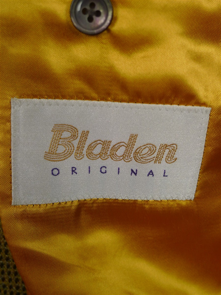 26/0247 immaculate bladen original brown wp check tweeed jacket 43 long