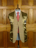 26/0246 immaculate lambourne fawn wp check heavyweight cavalry twill country jacket 38-39 short to regular