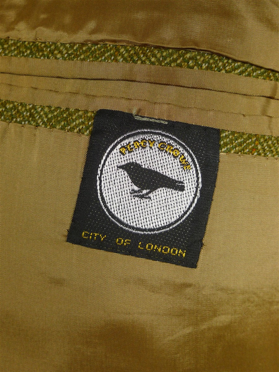 26/0252 immaculate 2015 city of london bespoke wp check tweed jacket 50 short to regular