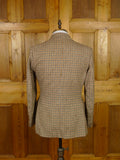 26/0254 immaculate vintage lambourne houndstooth check tweed sports jacket 39 short