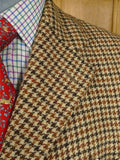 26/0254 immaculate vintage lambourne houndstooth check tweed sports jacket 39 short