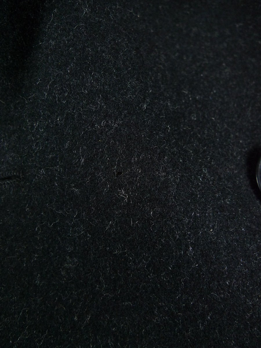 26/0262 exceptional nr immaculate 1962 vintage savile row bespoke extra-heavyweight d/b charcoal grey 'king' coat overcoat 34-36