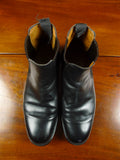 26/0301 church's black calf leather 'devon' chelsea boot uk 9.5 f