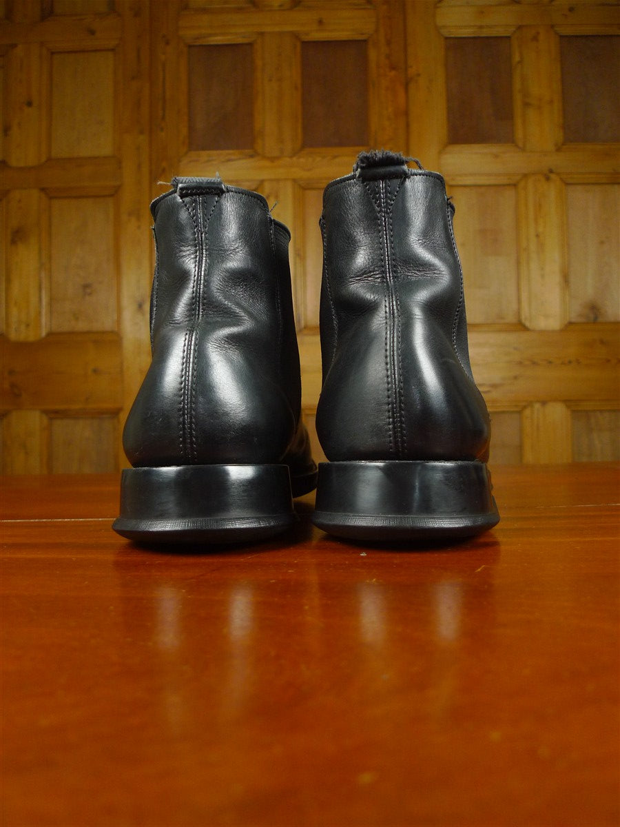 26/0301 church's black calf leather 'devon' chelsea boot uk 9.5 f