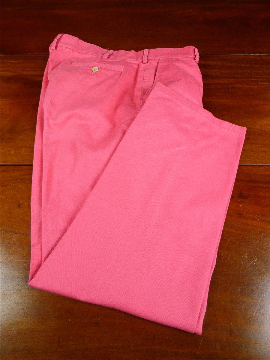 26/0283 immaculate vintage pakeman catto carter pink cotton chino trouser jean 36