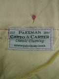26/0283 immaculate vintage pakeman catto carter pink cotton chino trouser jean 36