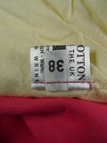 26/0283 immaculate vintage pakeman catto carter pink cotton chino trouser jean 36