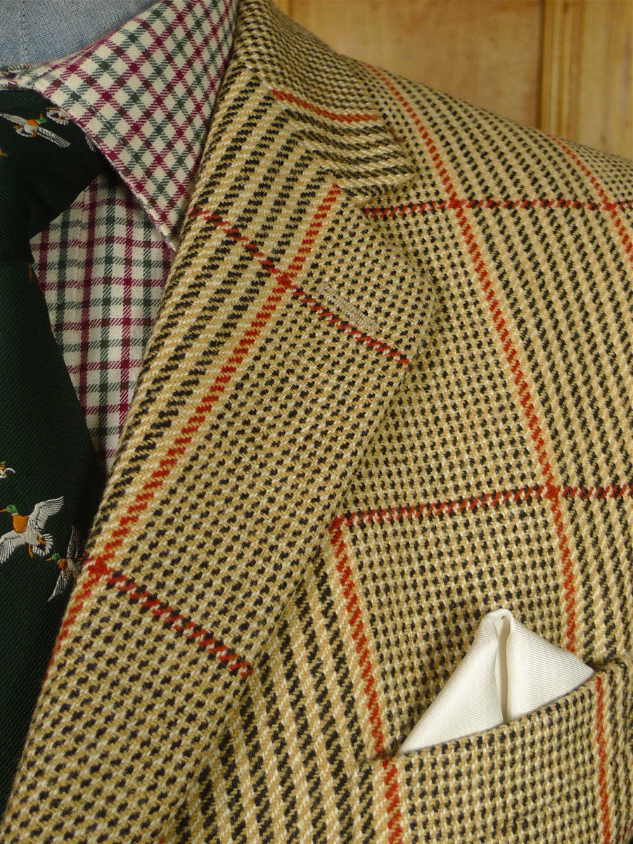 26/0270 immaculate 2018 perthshire estates bespoke sporting check tweed jacket and waistcoat 44 regular
