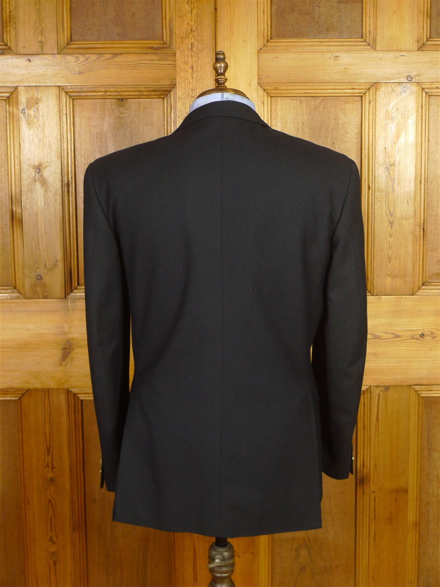 26/0296 near immaculate p&j haggart of aberfeldy black wool blazer 44 regular
