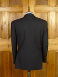 26/0296 near immaculate p&j haggart of aberfeldy black wool blazer 44 regular