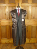 26/0319 immaculate crombie grey d/b wool overcoat coat 41-42 regular