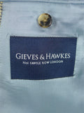 26/0315 immaculate gieves & hawkes savile row 52% silk 48% wool sports jacket blazer 42 long