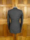 26/0360 sims & macdonald 2001 savile row bespoke grey wool & mohair suit 37 extra long