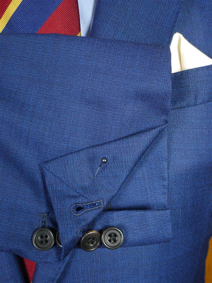 26/0356 turnbull & asser 2-tone blue wool & silk blazer jacket 38-39 regular