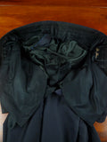 26/0372 immaculate gio genco mayfair italian bespoke navy blue super 150s luxury wool 3-piece suit 41 regular