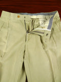 26/0375 bespoke tailored beige linen chino trouser 32 short