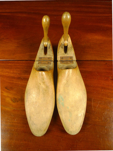 26/0405 genuine vintage wooden shoe block tree 8.5