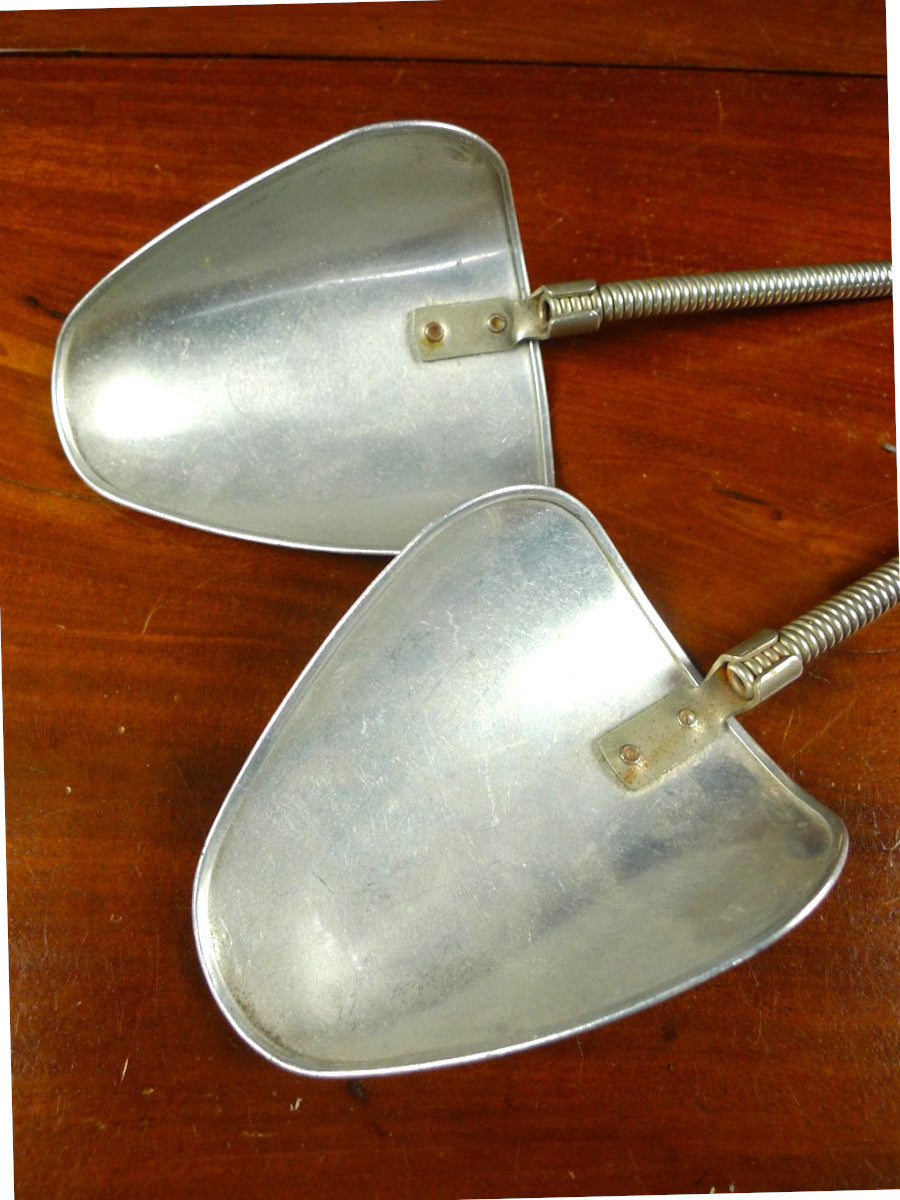 26/0409 genuine vintage british metal shoe block tree 8 - 9