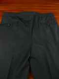 26/0388 italian luxury wool black evening stripe trouser 34