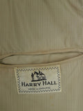 26/0425 wonderful vintage harry hall tweed gun check tweed hacking jacket w/ poacher pocket 39-40 regular