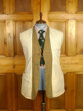 26/0425 wonderful vintage harry hall tweed gun check tweed hacking jacket w/ poacher pocket 39-40 regular