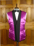26/0446 immaculate welsh & jefferies savile row bespoke heavyweight black barathea wool dinner jacket w/ grosgrain facings 46 regular