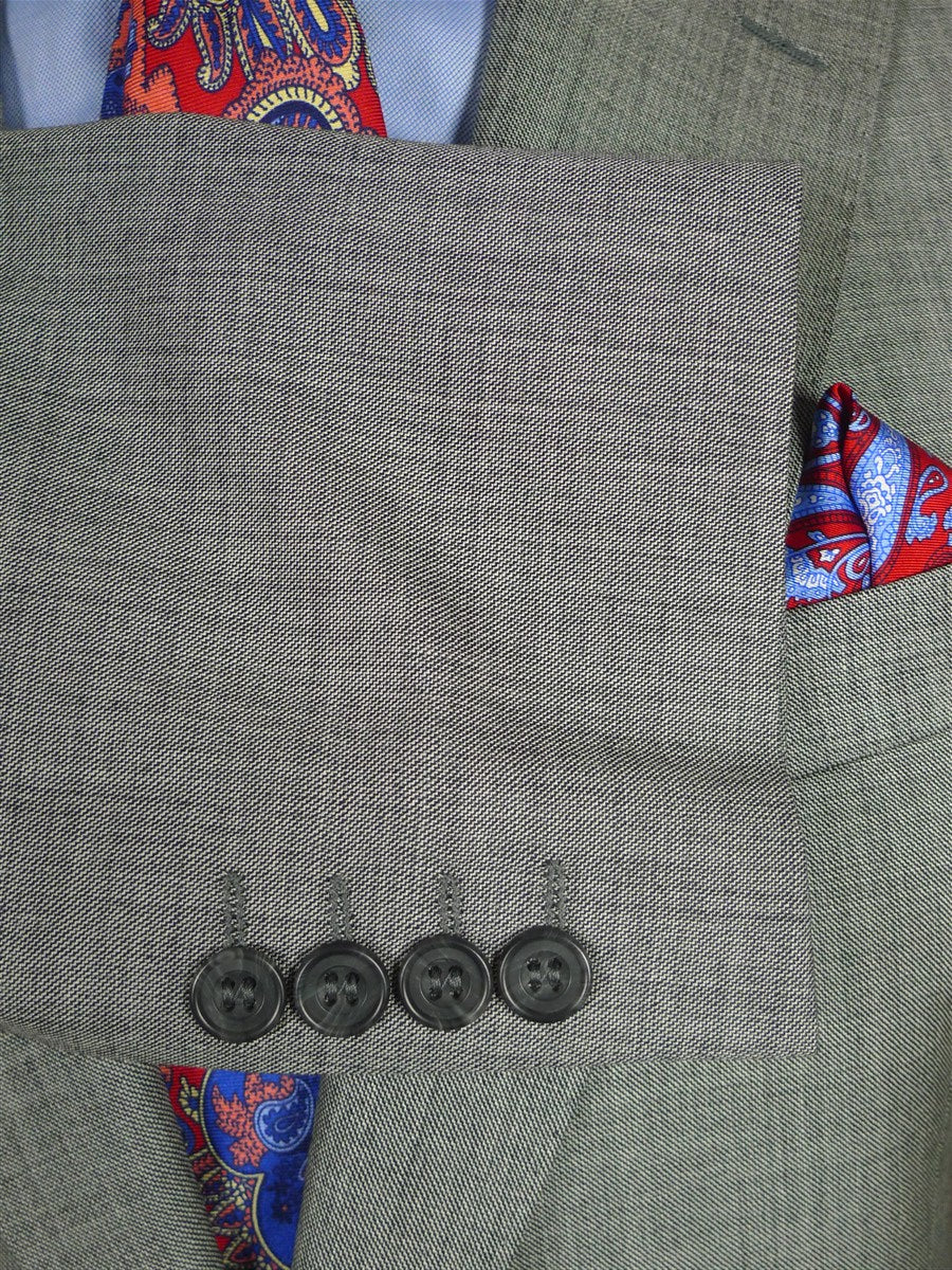 26/0450 immaculate magee grey pick weave pure wool suit 42 regular